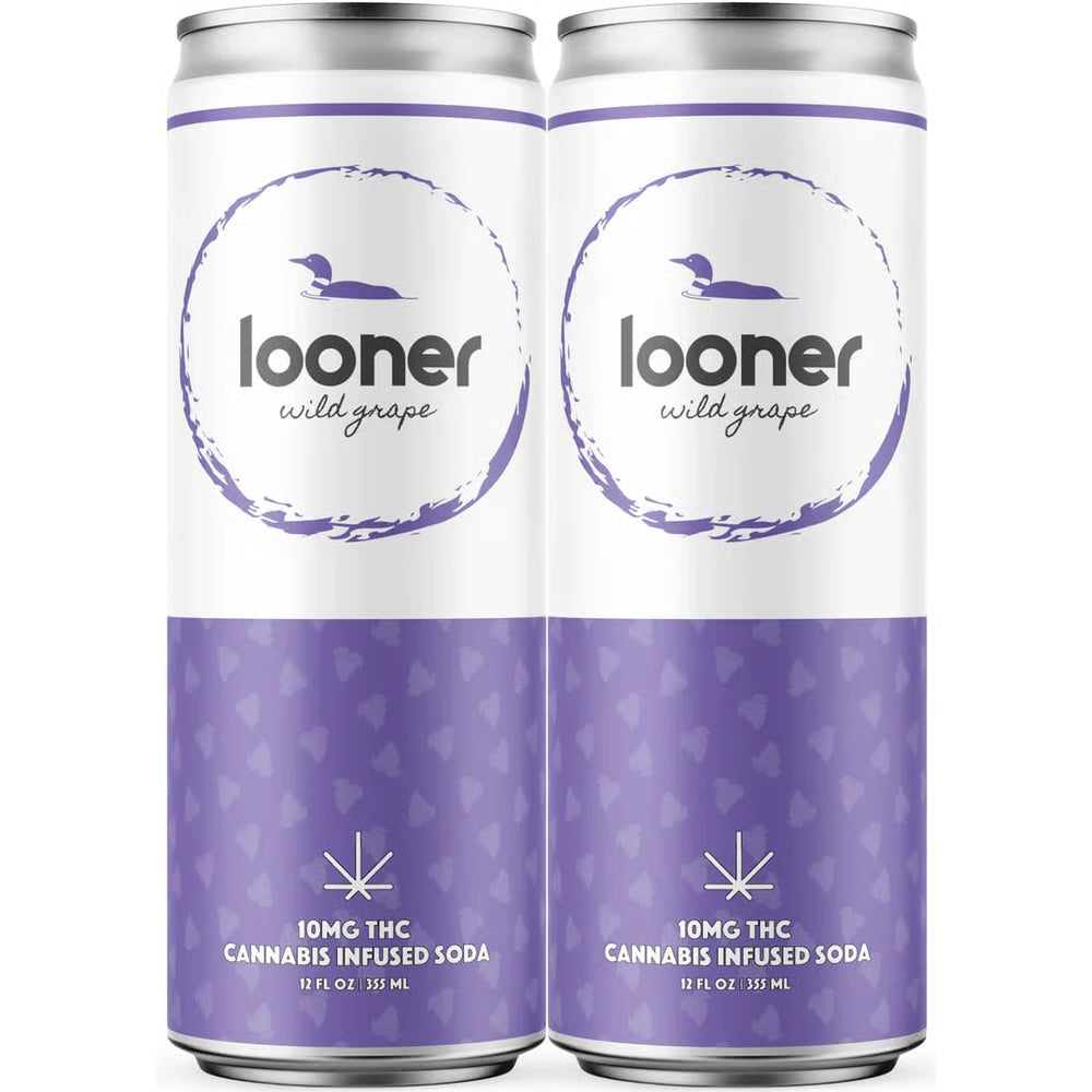 Looner THC Drinks (10mg, 4-Pack)