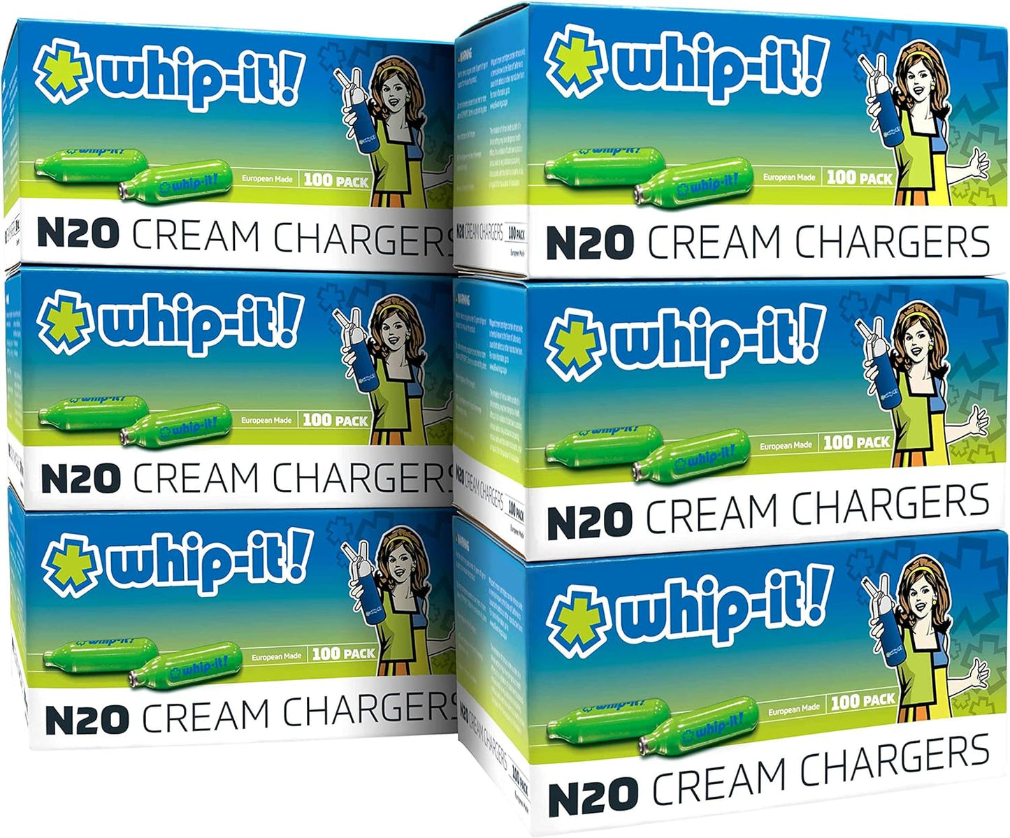 N20 Whip-It! Cream Chargers 50pk