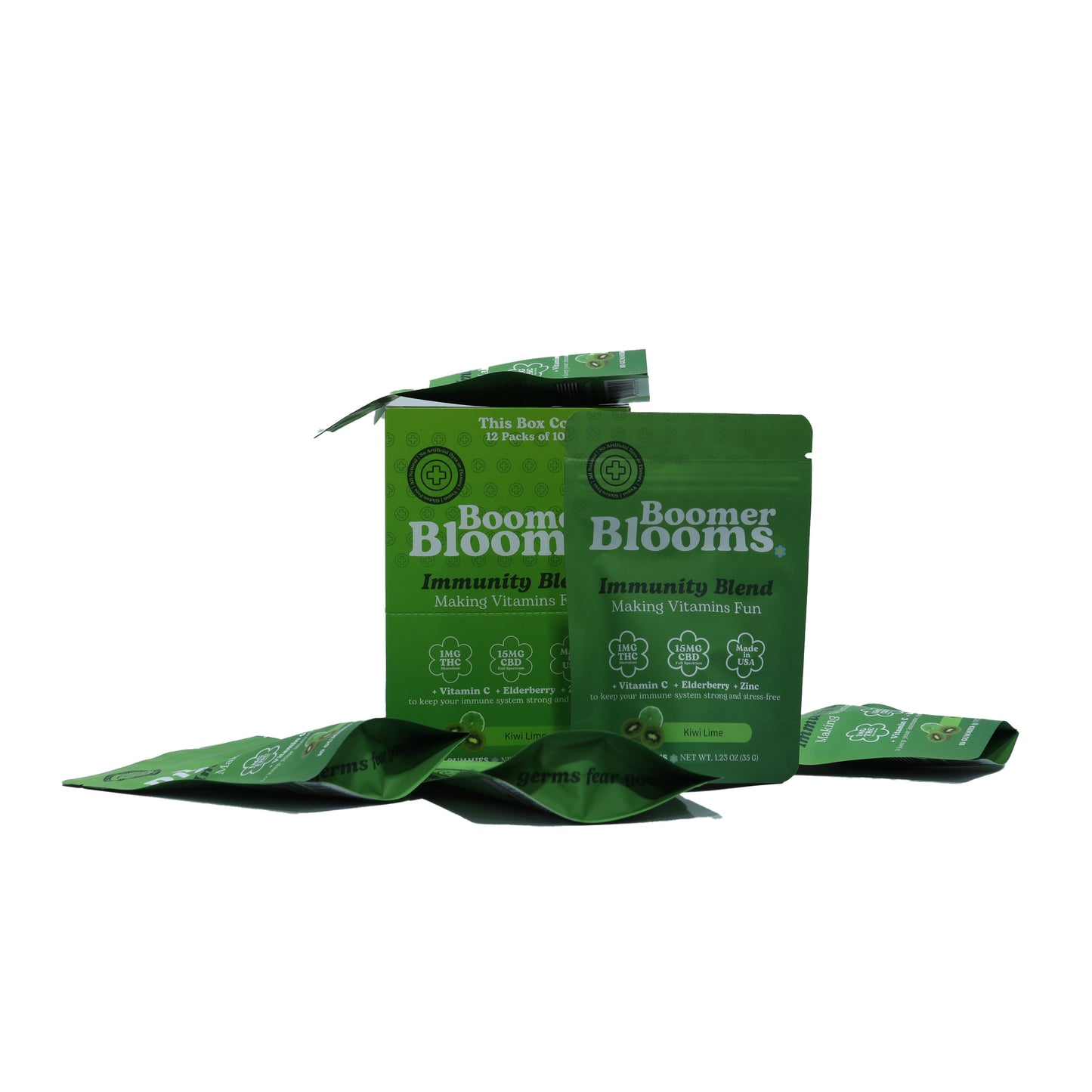 Boomer Blooms Mushroom Gummies