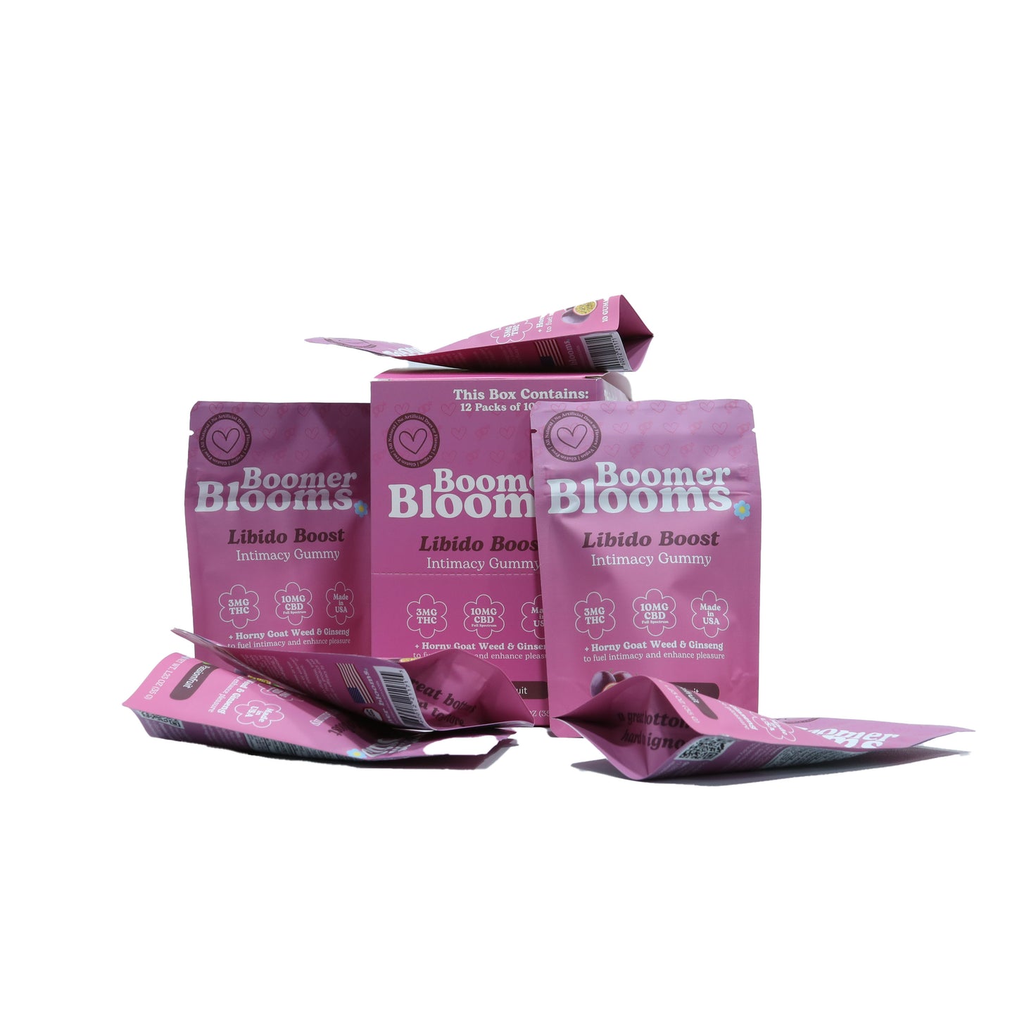Boomer Blooms Mushroom Gummies