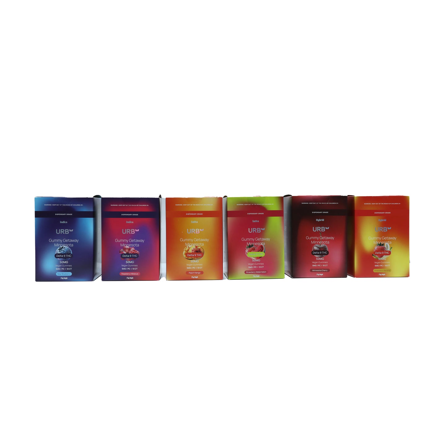 Gummy Getaway Minnesota URB D9 THC 50mg