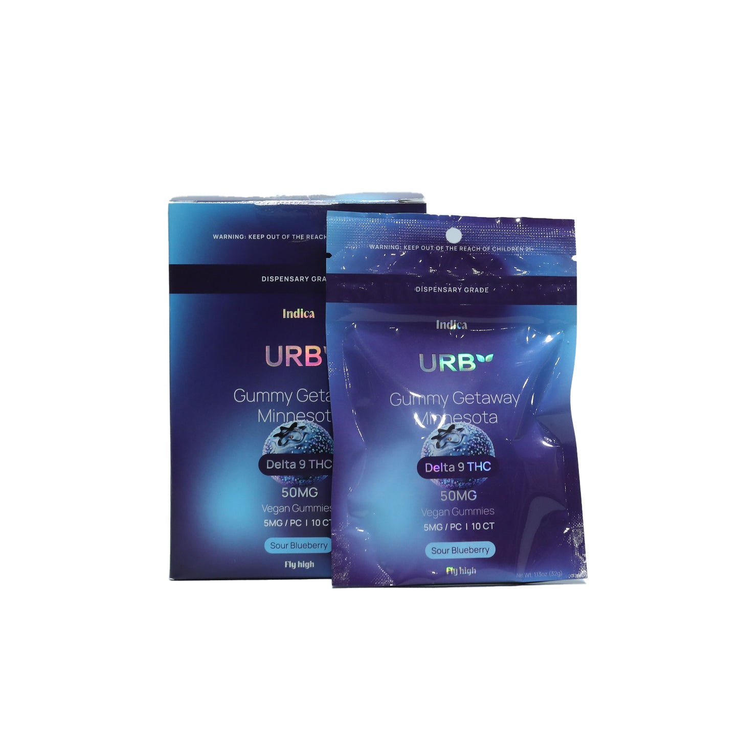 Gummy Getaway Minnesota URB D9 THC 50mg