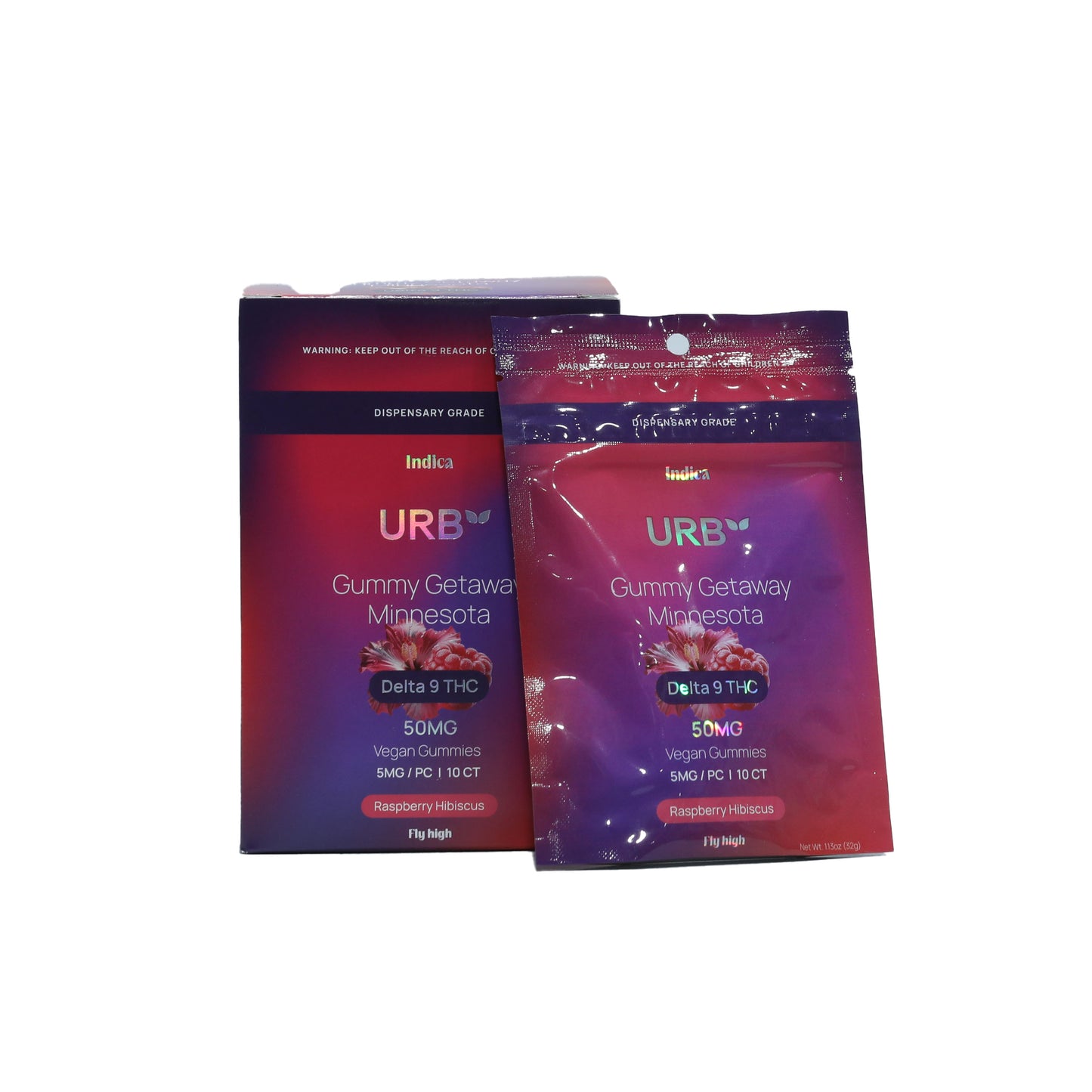 Gummy Getaway Minnesota URB D9 THC 50mg