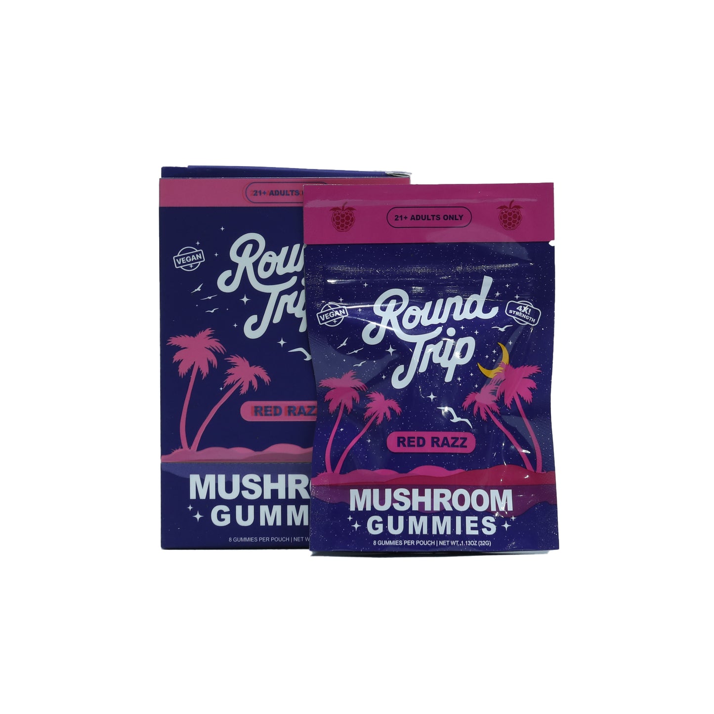 Road Trip Mushroom Gummies 8/pkg