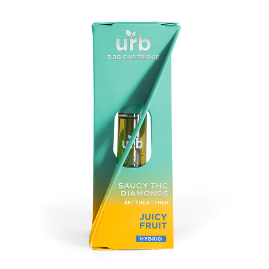 URB | Saucy THC Diamonds Cartridge 2.2ML