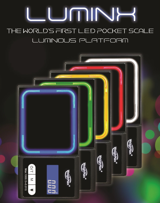 WeighMax LUMINX Pocket Scale 100g