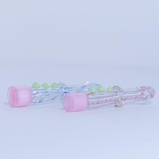 Pink Dipped Chillum