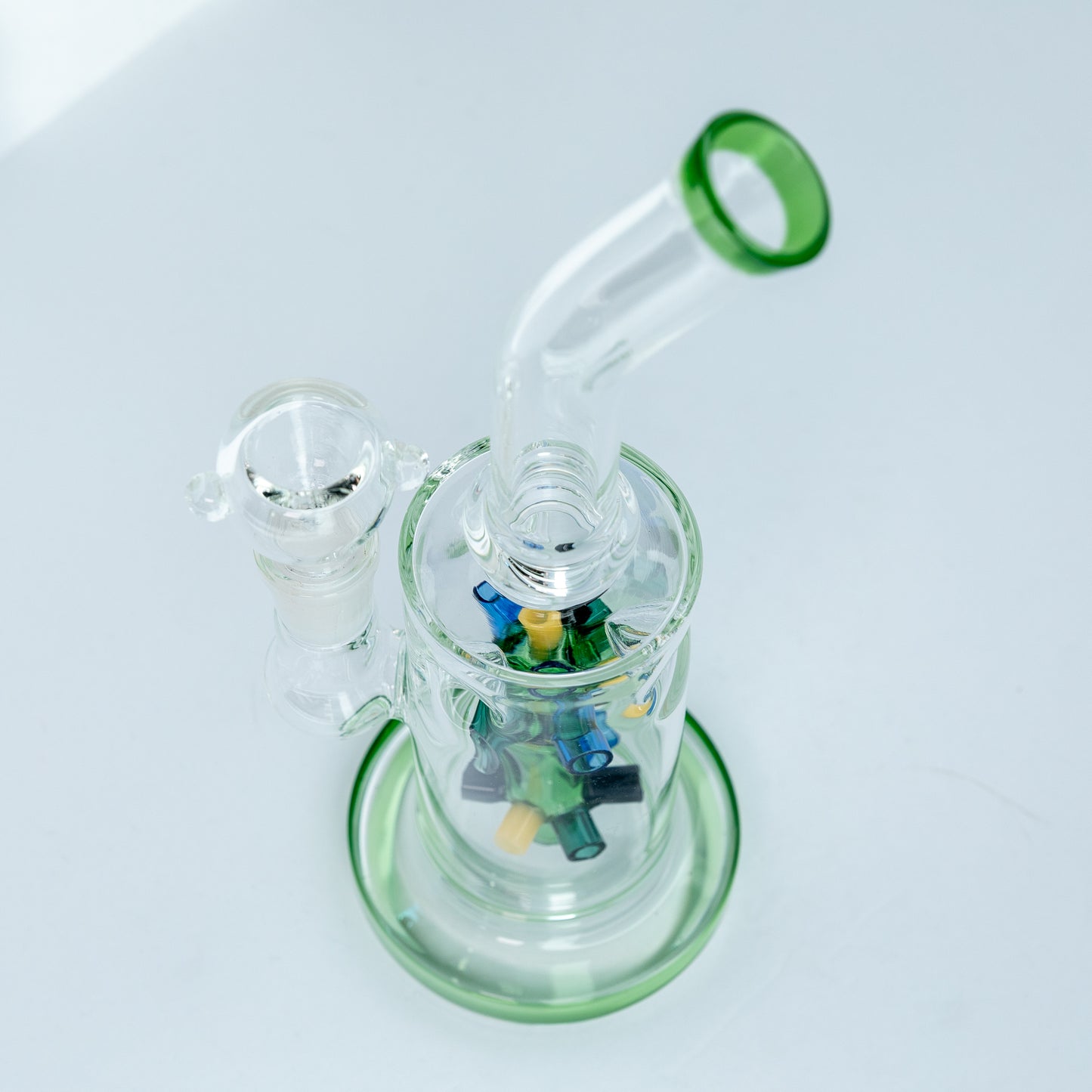 Green Multicolored Water Pipe