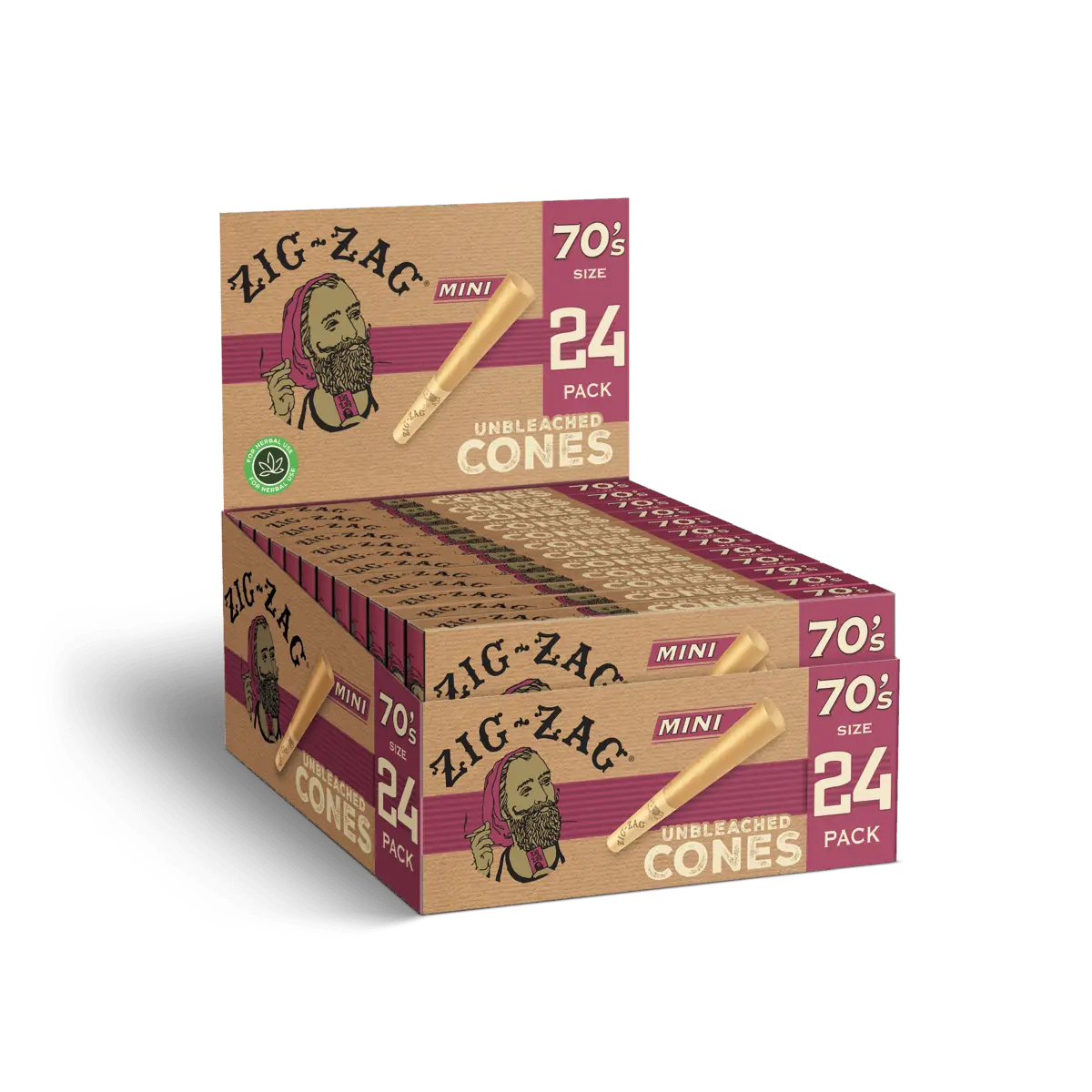 Zig-Zag Paper Cones
