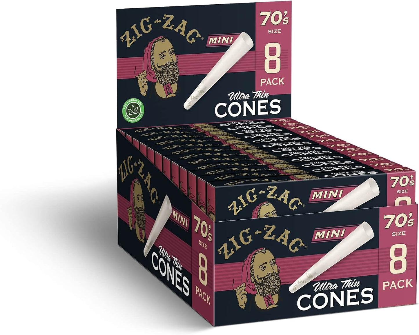 Zig-Zag Paper Cones