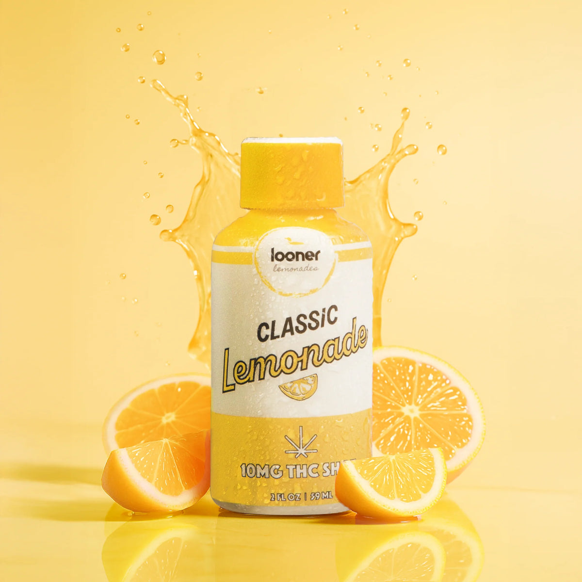 Looner 10mg THC Lemonade Shots (2oz Shooters)