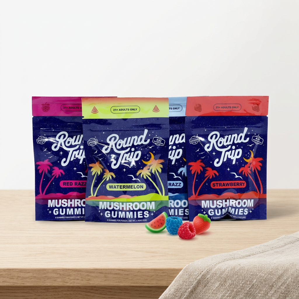 Road Trip Mushroom Gummies 8/pkg