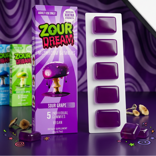 Mushroom Gummies- 10 Count by Zour Dream.