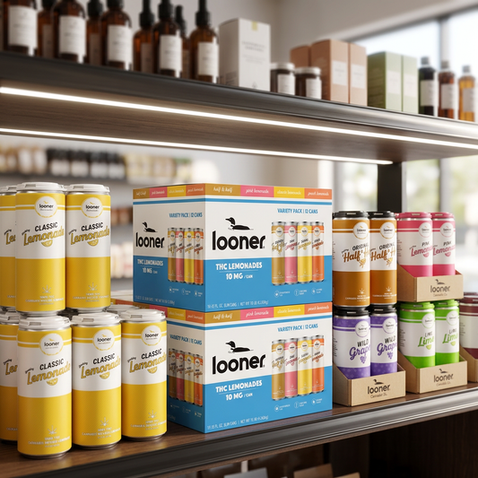Looner THC Drinks - Classic Lemonade