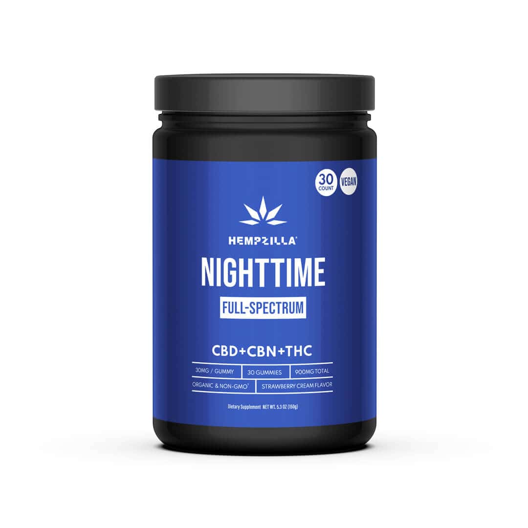 Hempzilla Full-Spectrum Vegan Gummies