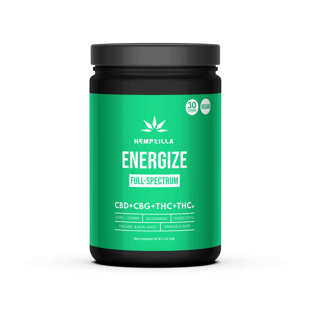 Hempzilla Full-Spectrum Vegan Gummies