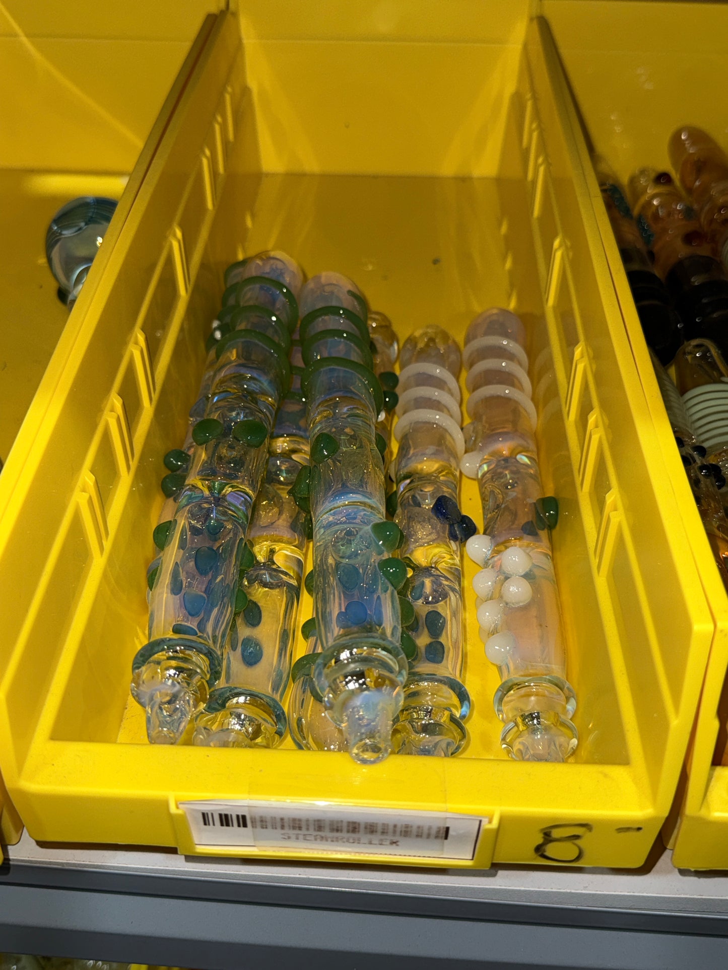 Glass Steamroller Pipes