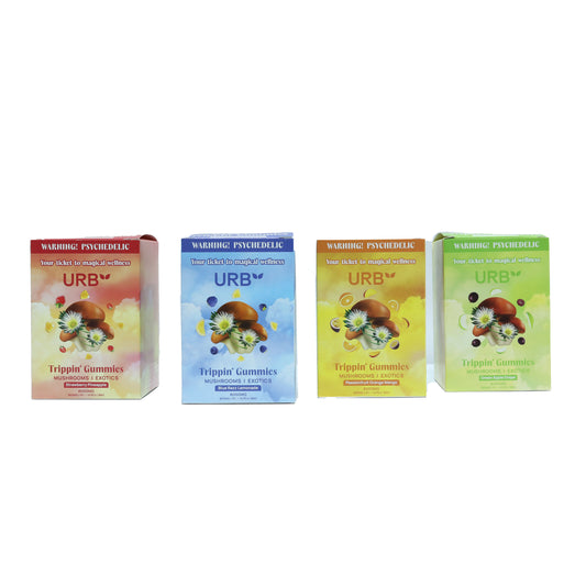 URB Trippin Mushroom Gummies - 10 CT, 8,000mg