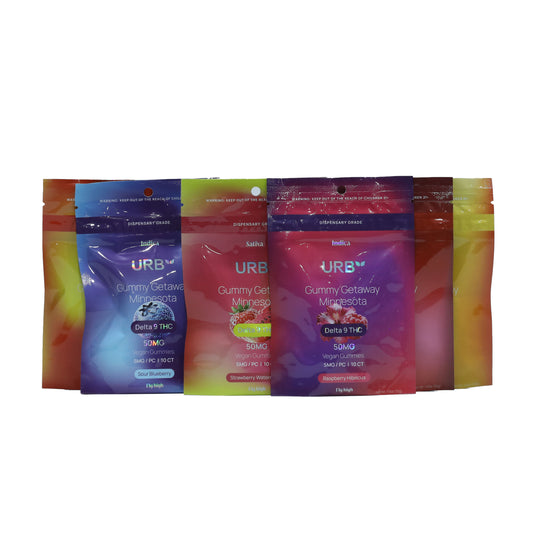 Gummy Getaway Minnesota URB D9 THC 50mg
