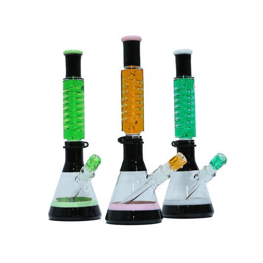 Spiral Striped Water Pipe