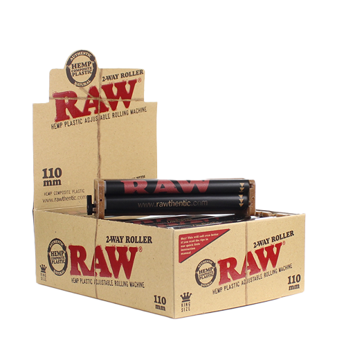 Hemp Plastic Cigarette Rolling Machine - 110mm Two-Way Roller