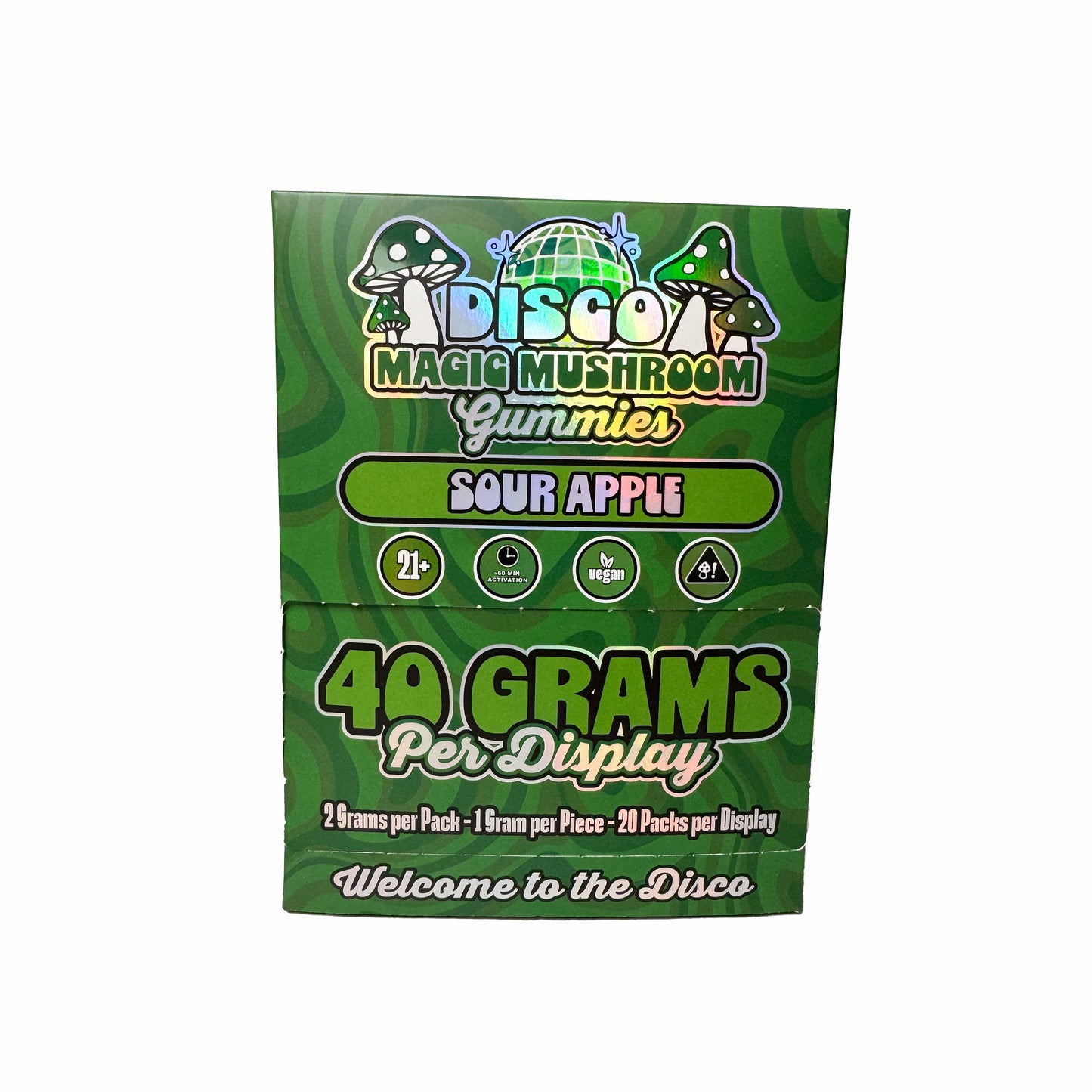 Disco Mushroom Gummies 40g Pack