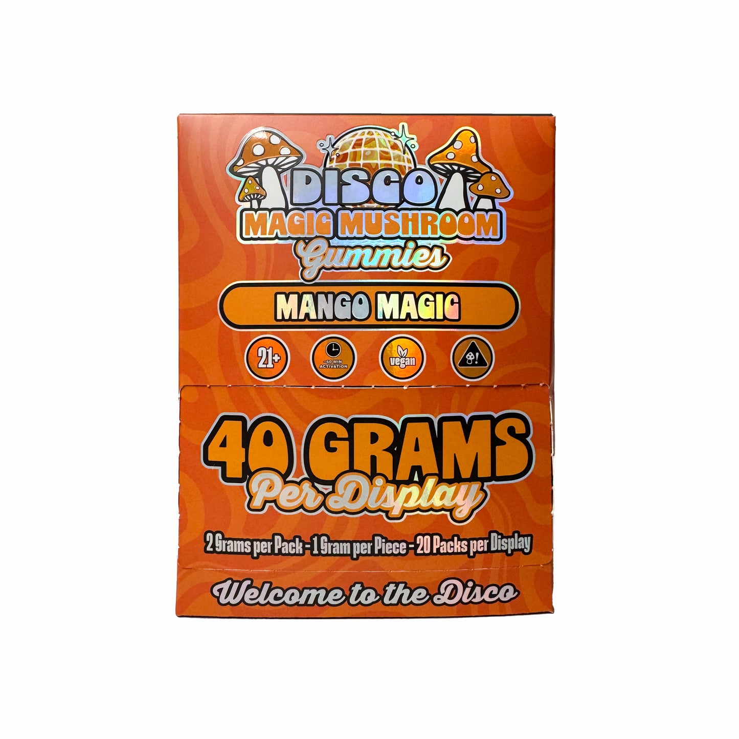 Disco Mushroom Gummies 40g Pack