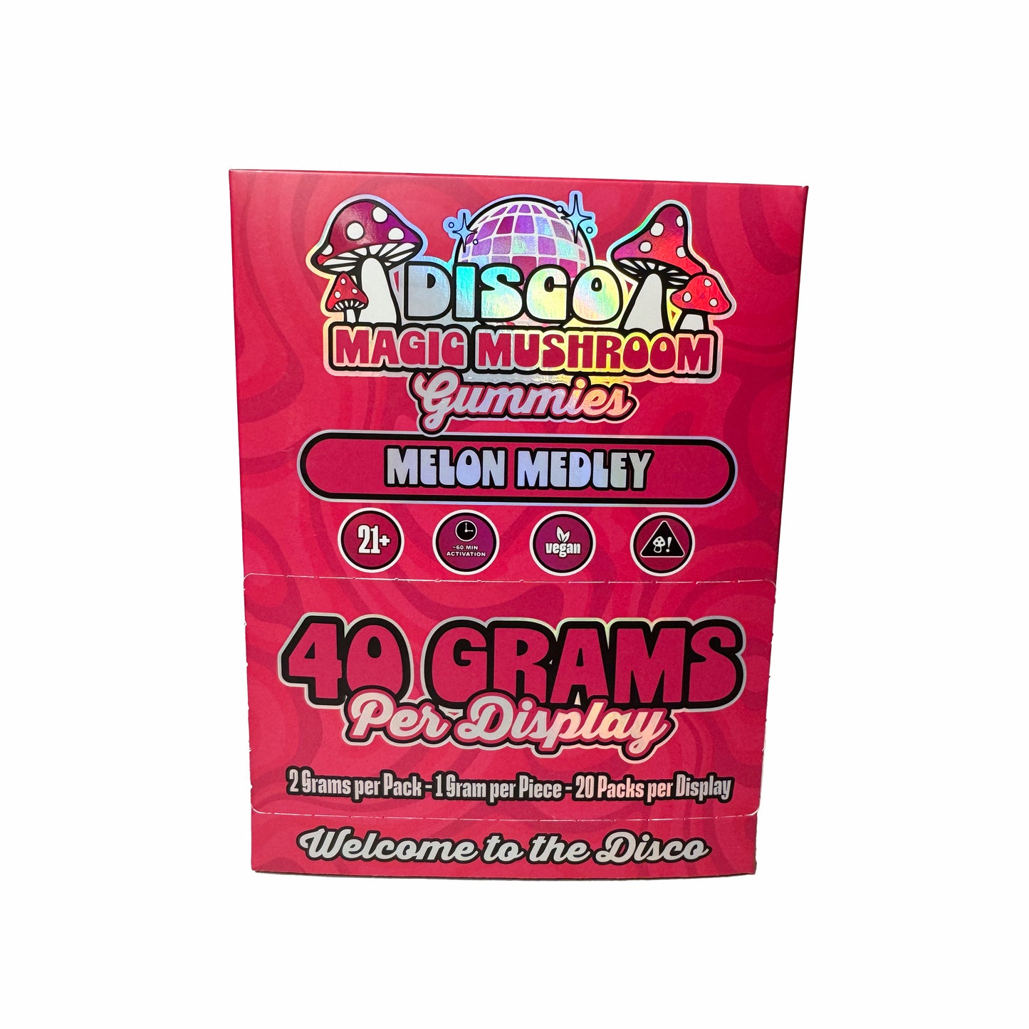 Disco Mushroom Gummies 40g Pack