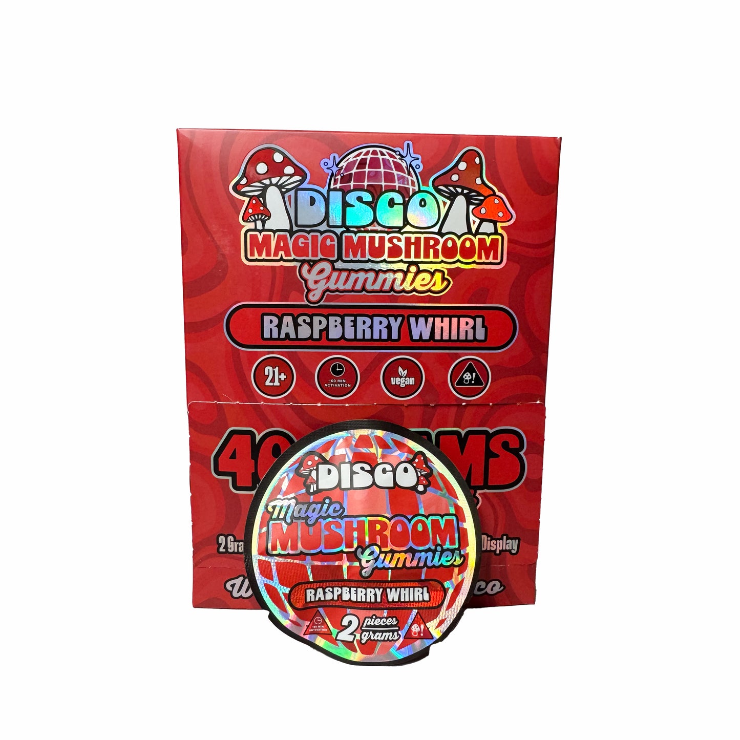 Disco Mushroom Gummies 40g Pack