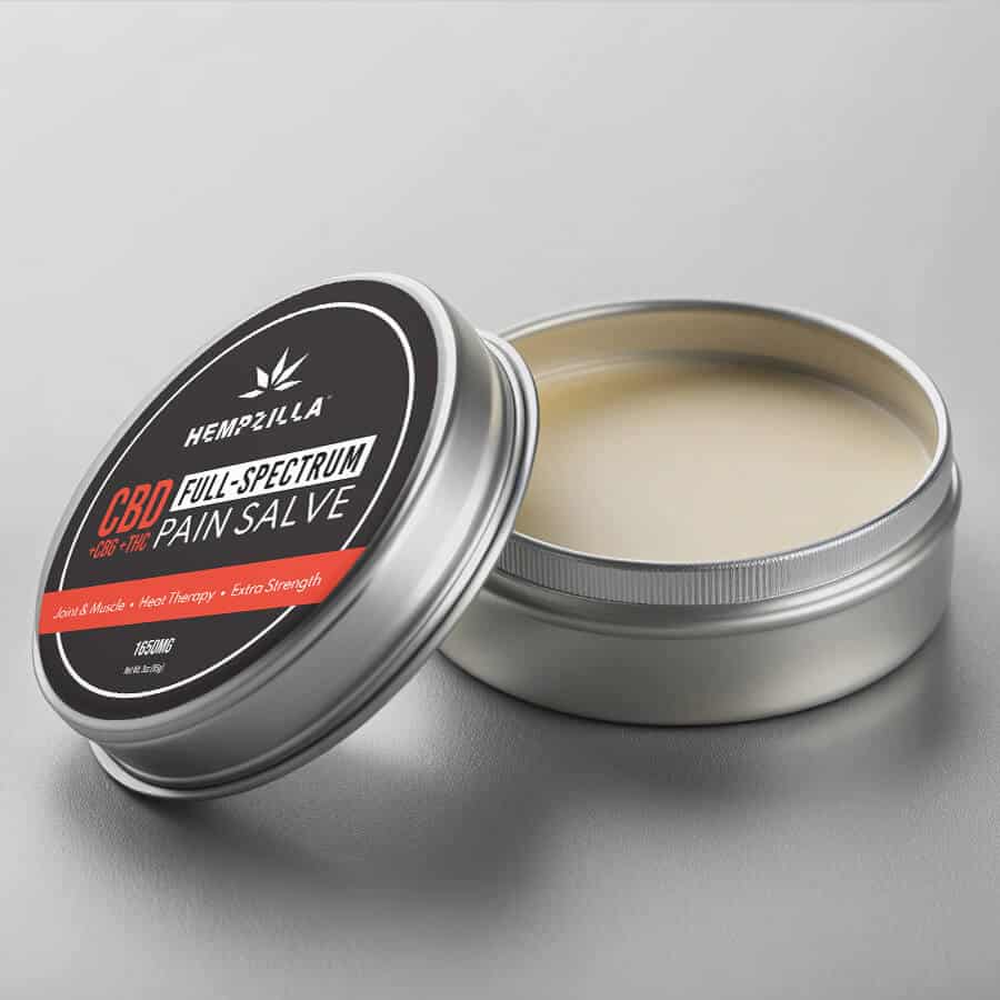 Hempzilla Full-Spectrum CBD Pain Salve (1,650mg)