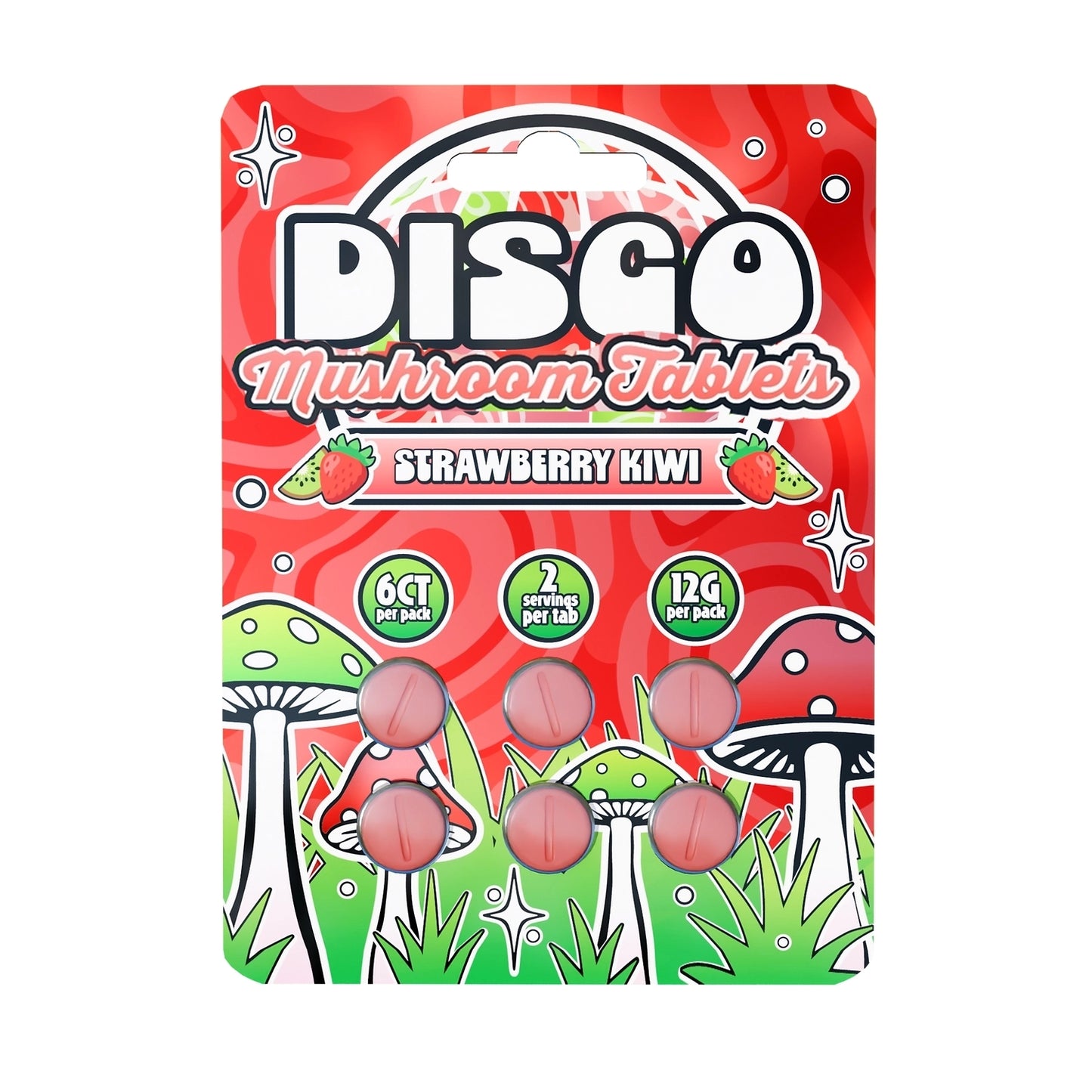 Disco 12 Graham Tablet - Magic Mushrooms