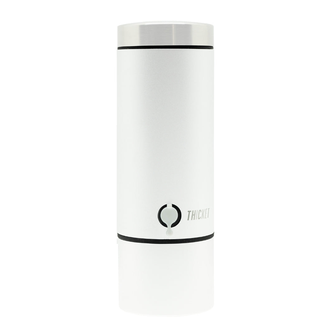 All-In-One Glass Pipe Percolator - Leak-Proof Cap, Battery Operated